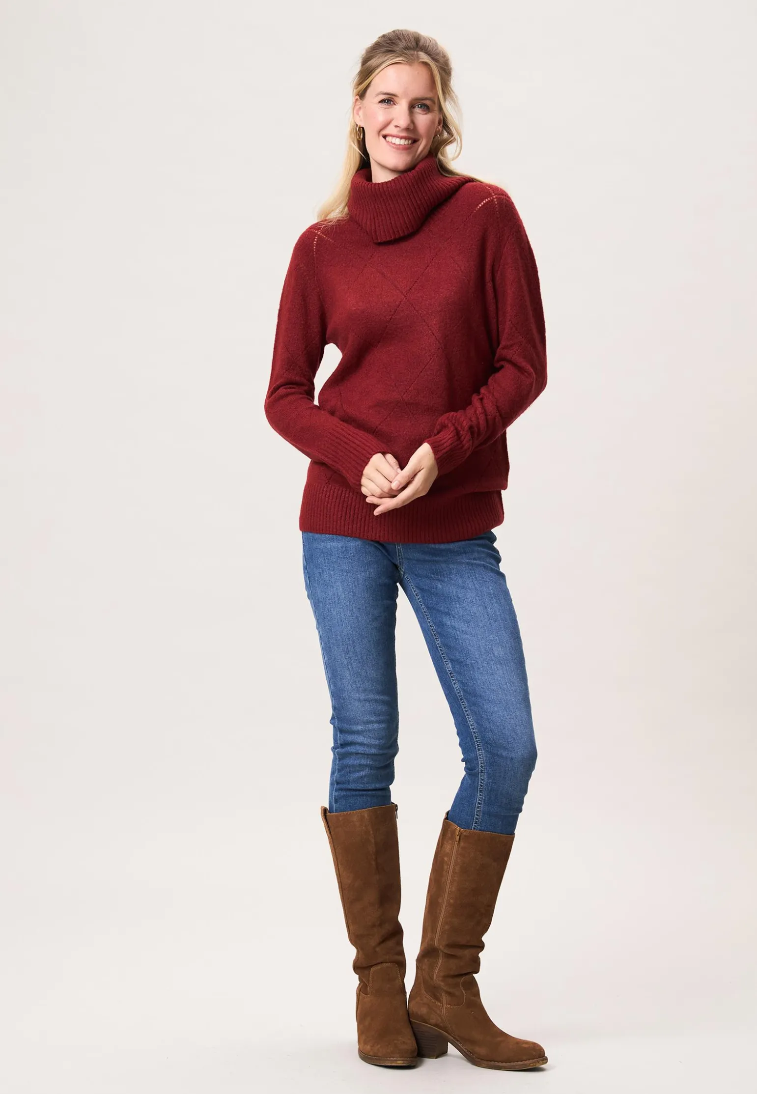 Clearance Miss Etam Trui col donker rood Dark red