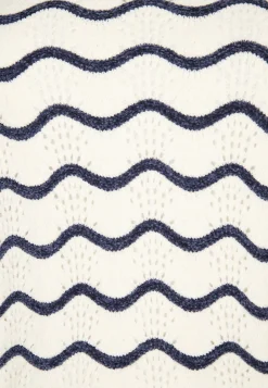 New Miss Etam Trui korte mouw print blauw Multi stone blue