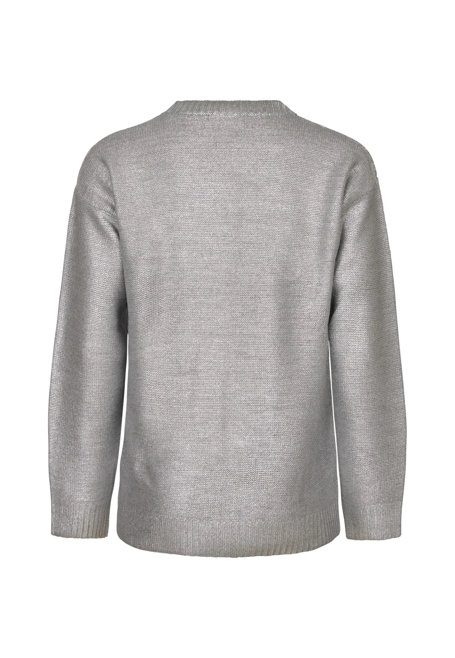 Online Miss Etam Trui metallic grijs Multi silver