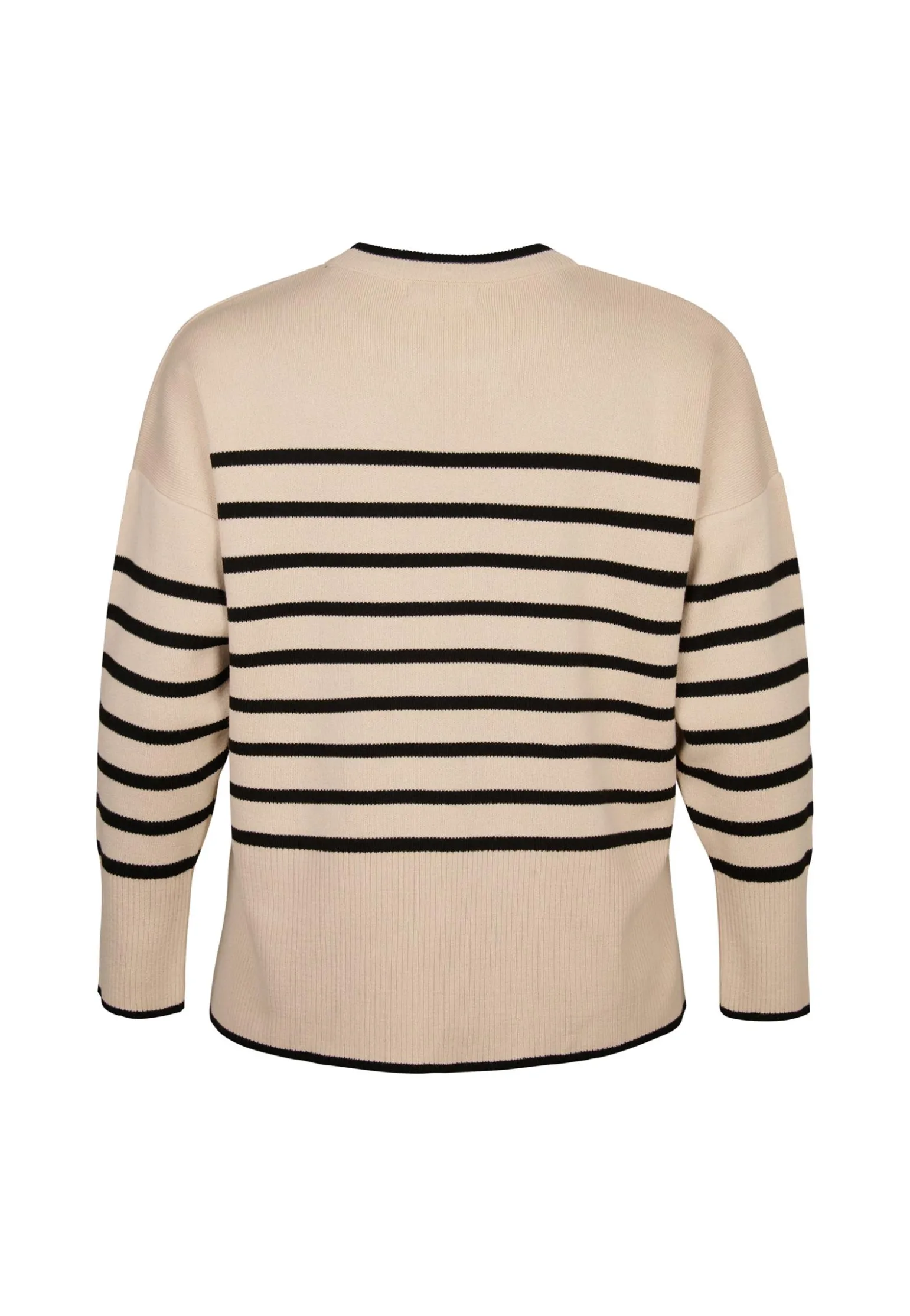 Online Miss Etam Trui streep zwart Multi zwart