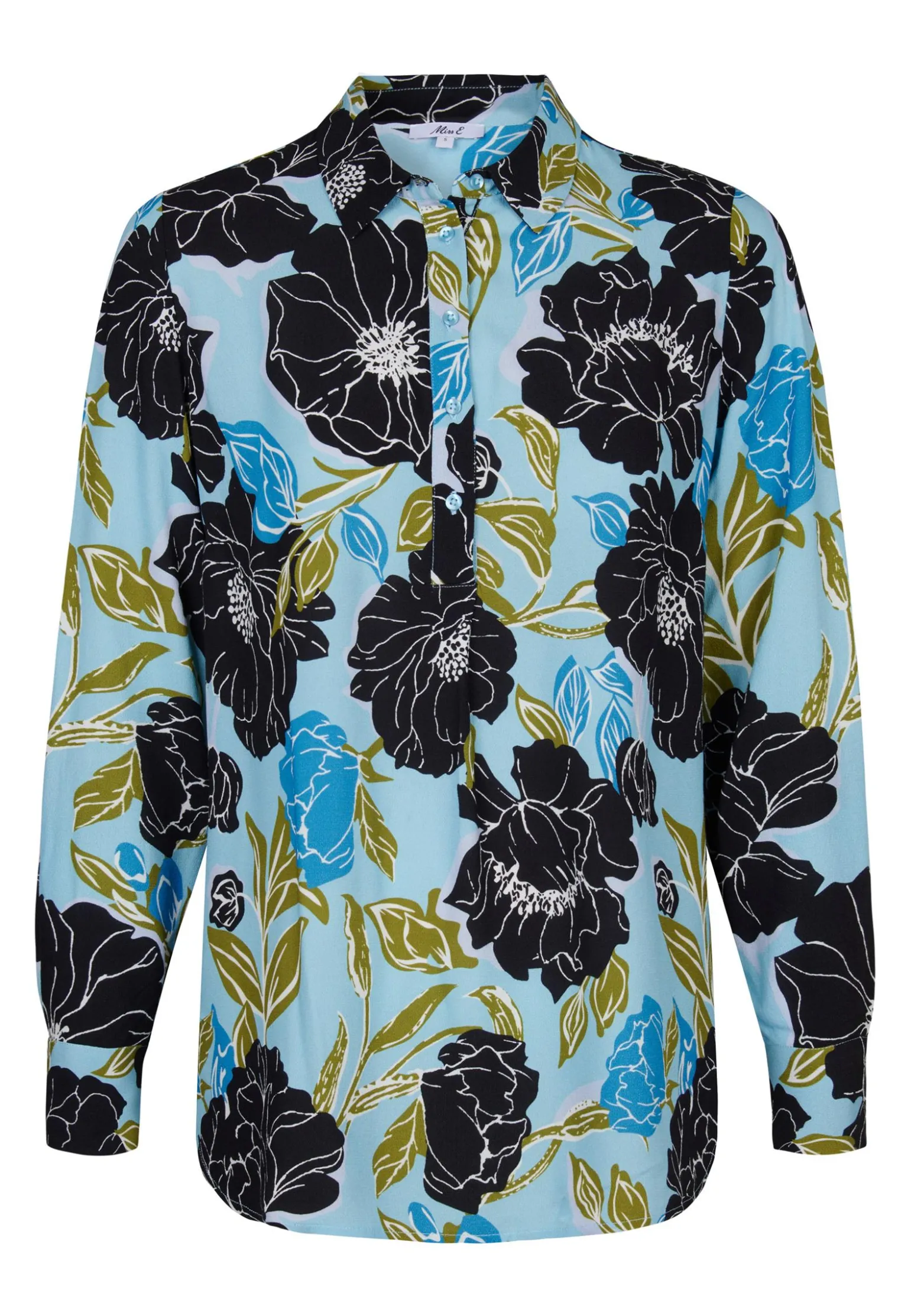 Online Miss Etam Tuniek print Multi delphi blue