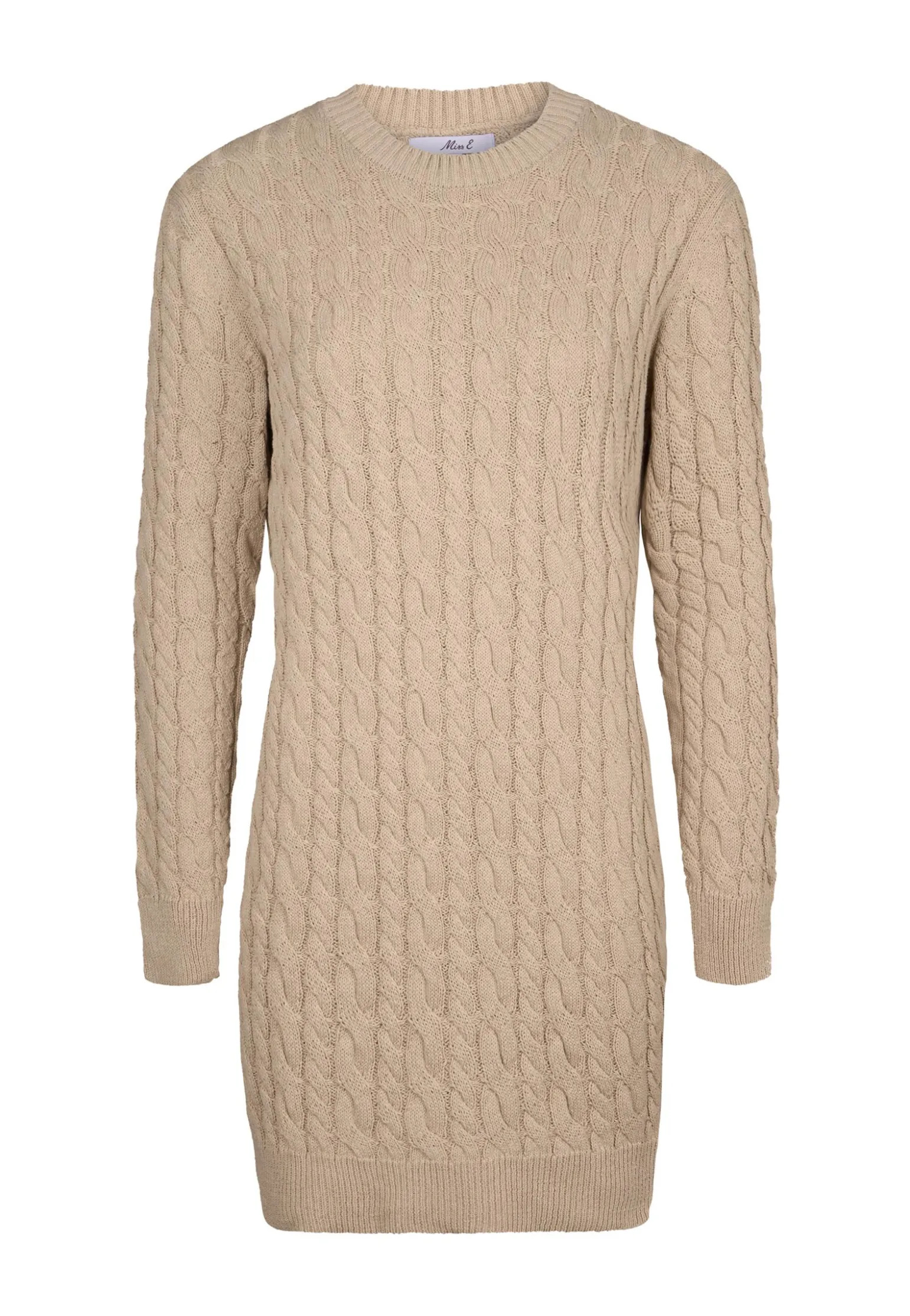 Outlet Miss Etam Tuniekjurk brei zand Light sand