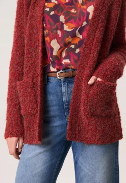 Hot Miss Etam Vest donker rood Dark red