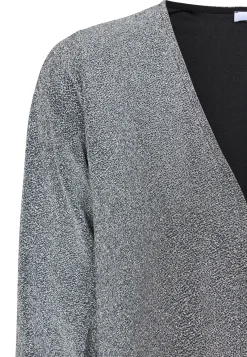 Sale Miss Etam Vest glitter zilver Multi silver