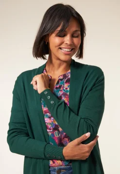 Discount Miss Etam Vest groen Pinegreen