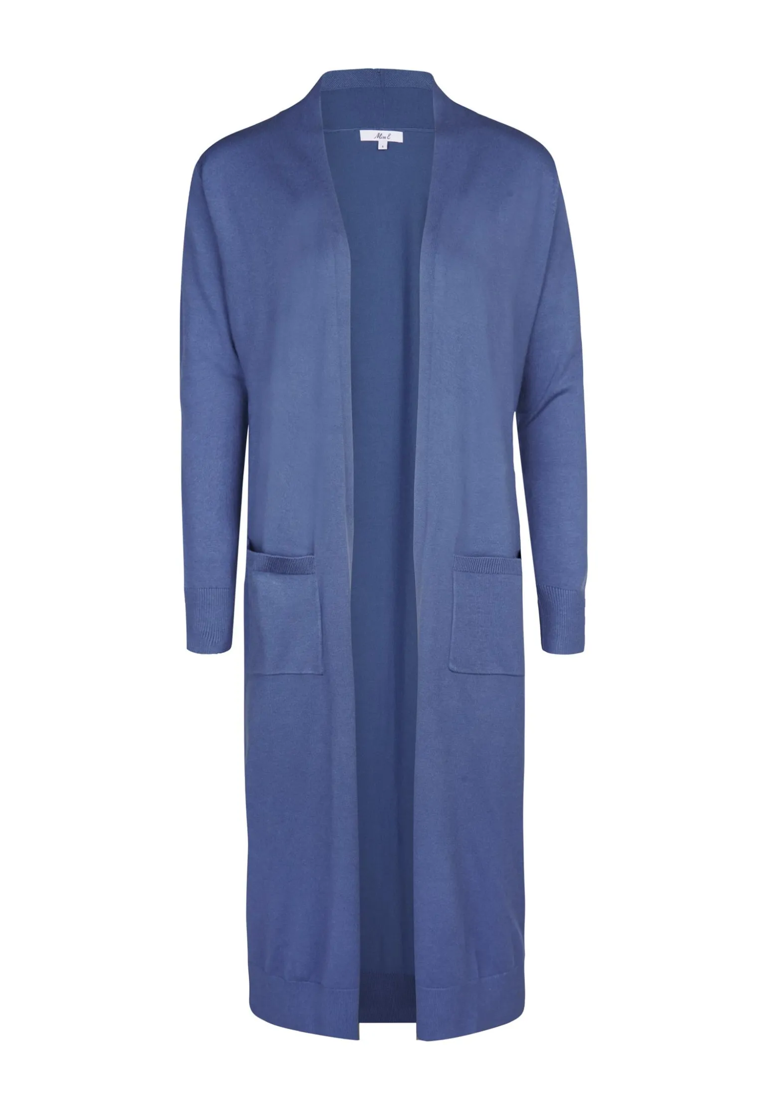 Hot Miss Etam Vest lang blauw Stone blue