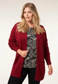 Online Miss Etam Vest rood Dark red