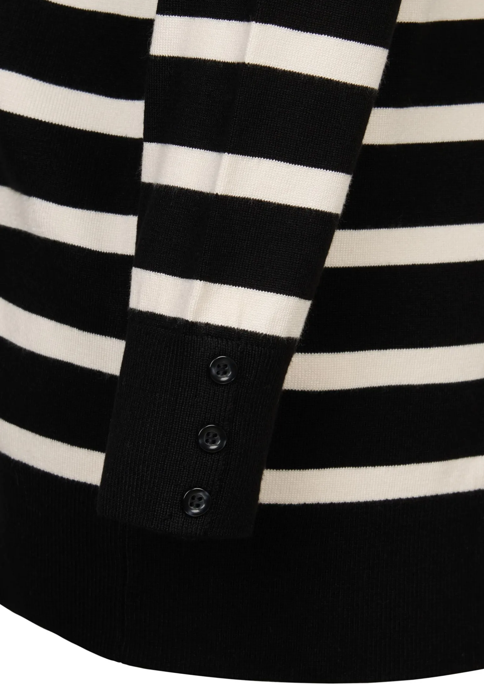 Miss Etam Vest strepen zwart Multi zwart